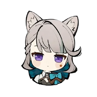 Стикер Танцующие звери и пёстрые воздушные змеи: Genshin Impact - 5