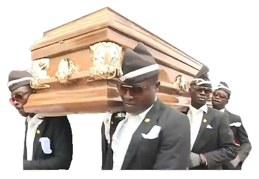 похороны коробка контейнер