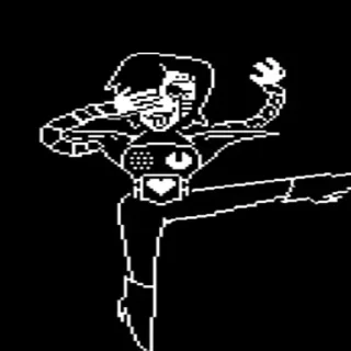 Стикер 𝙳𝚊𝚗𝚜𝚒𝚗𝚐 𝙼𝚎𝚝𝚝𝚊𝚝𝚘𝚗 : @stickers_undertale - 11