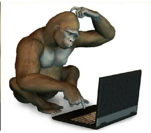 ноутбук статуя компьютер