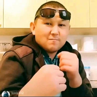 Sticker дикий данияр чорни тигр @naklzz @Otmorozokkairat - 5