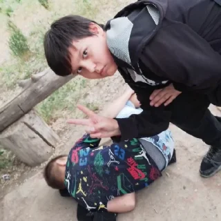 Sticker Даня даун - 3