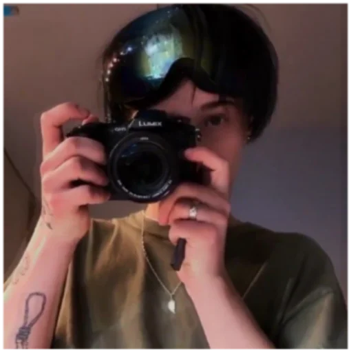 Человек камеры и оптика человеческое лицо