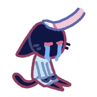 Стикер 🤡🐰Болька и Лёлька🐱🤡 - 10