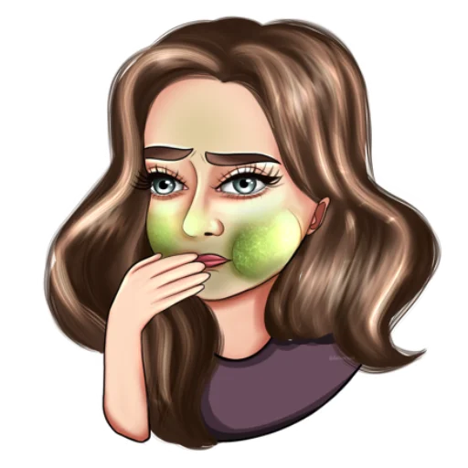 человеческое лицо женщина иллюстрация