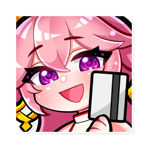 аниме клипарт иллюстрация