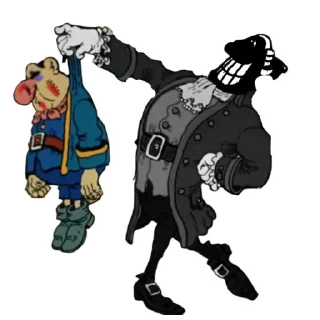 Sticker Тëмный Ливси @durka_team_gamedev - 5