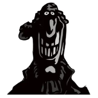 Sticker Тëмный Ливси @durka_team_gamedev - 0