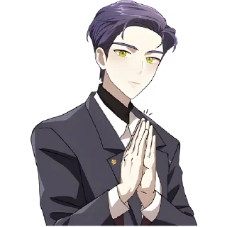 Sticker Тёмная луна @Nyasticks - 9