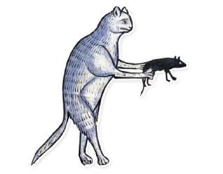 Стикер Dark medieval fun - 8