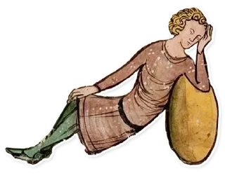 Стикер Dark medieval fun - 6