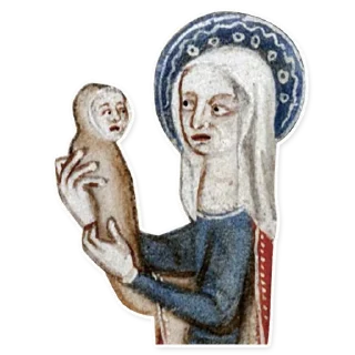 Стикер Dark medieval fun - 4