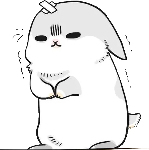 Стикер кролики Даркнета - 10