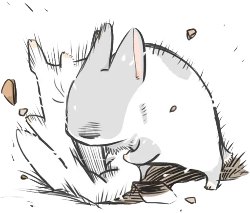 Стикер кролики Даркнета - 4