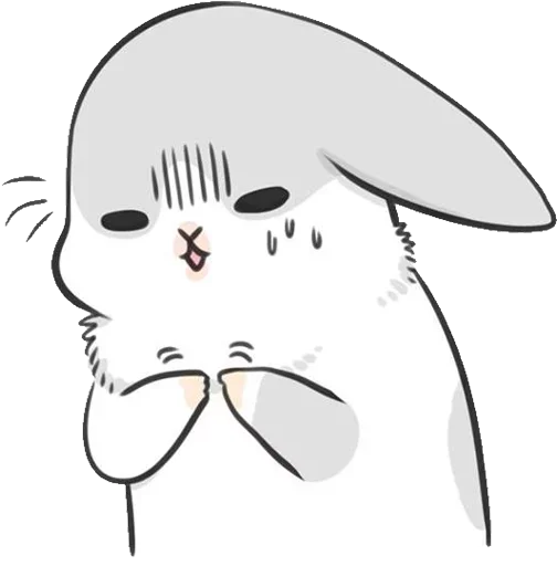 Стикер кролики Даркнета - 0