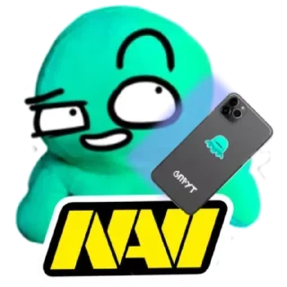 Стикер Спрутель - 5