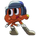 Sticker Darwin Watterson - Gumball @TgSticker - 2
