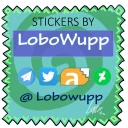 Sticker Dash Raccoon - 6