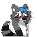 Sticker Dash Raccoon - 11
