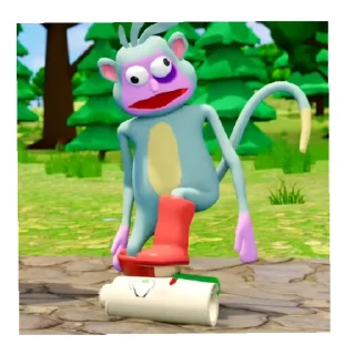 Стикер даша и животное - 9