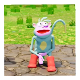 Стикер даша и животное - 0