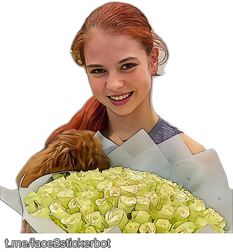 Sticker DashaTrusova - 1