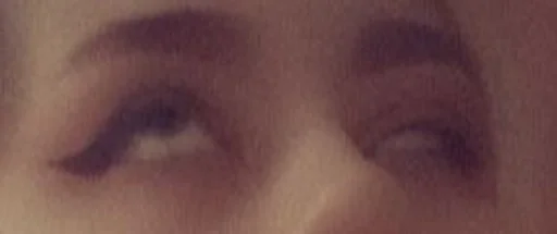 eyebrow closeup skin