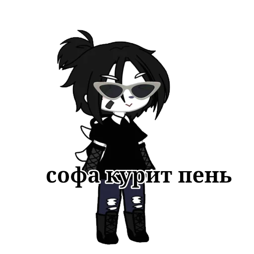 text anime illustration