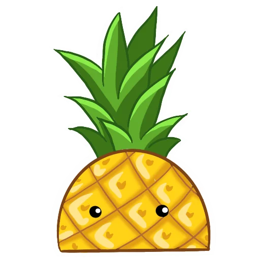 Стикер Ананасики - 10