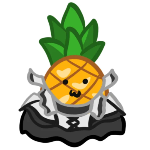 Стикер Ананасики - 8