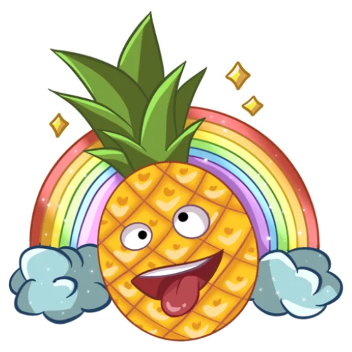 Стикер Ананасики - 7