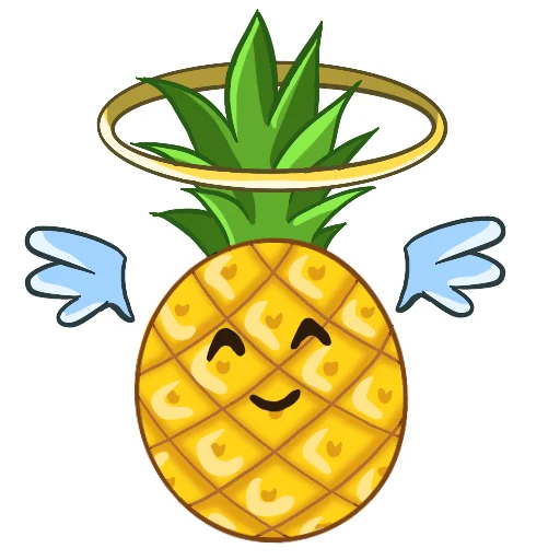 Стикер Ананасики - 2