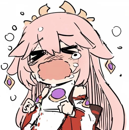 аниме иллюстрация рисование