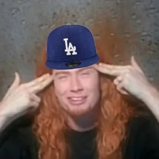 Sticker Dave Mustaine - 10