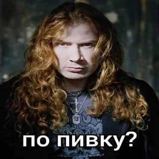Sticker Dave Mustaine - 9