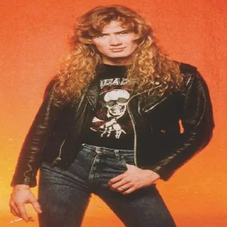 Sticker Dave Mustaine - 8