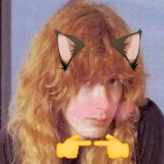 Sticker Dave Mustaine - 1