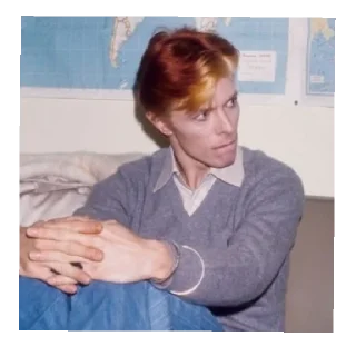 Стикер David Bowie - 10