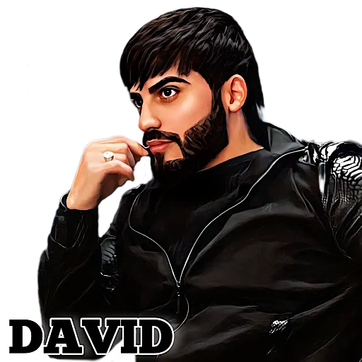 Sticker DavidstickersP - 1