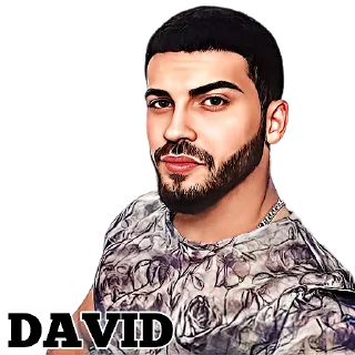 Sticker 𝐃𝐀𝐕𝐈𝐃 - 8