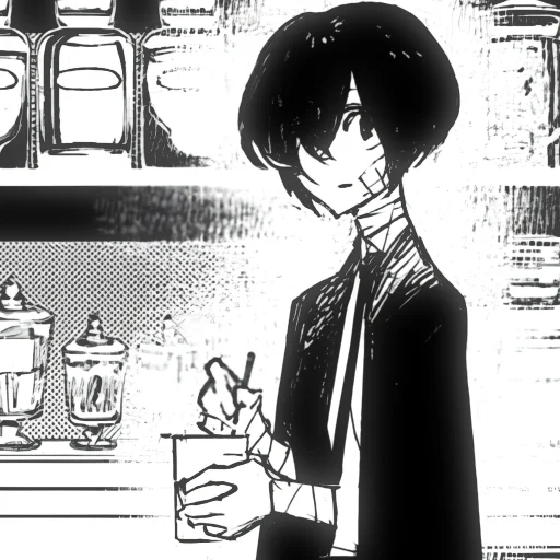 Sticker DazaiOsamu15_toto - 1