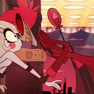 Sticker Alastor Pack - 3