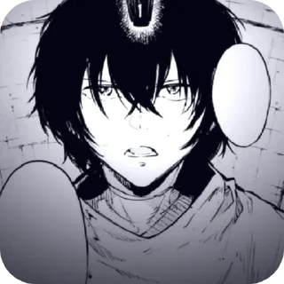 Стикер Dazai тгк:@qismi1 - 1