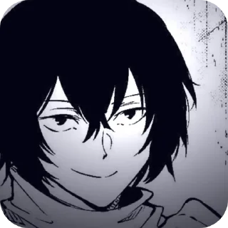 Стикер Dazai тгк:@qismi1 - 4