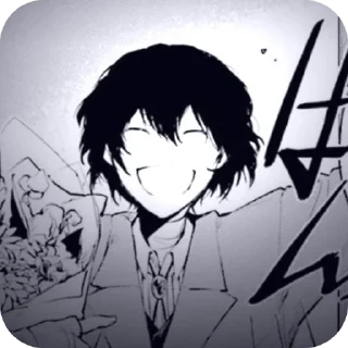 Стикер Dazai тгк:@qismi1 - 6