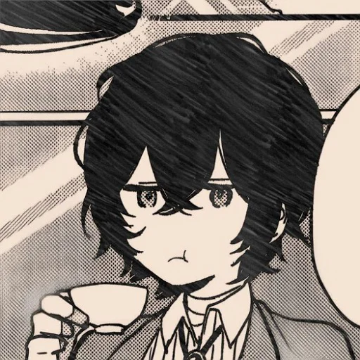 Стикер Дазай by @stikeru7777 - 0