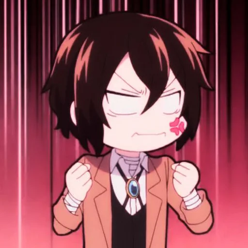 Sticker Dazai chibi 🌷 - 10