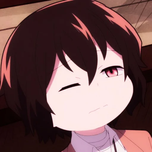 Sticker Dazai chibi 🌷 - 3