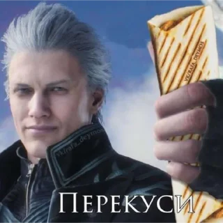 Стикер Devil may cry - 4