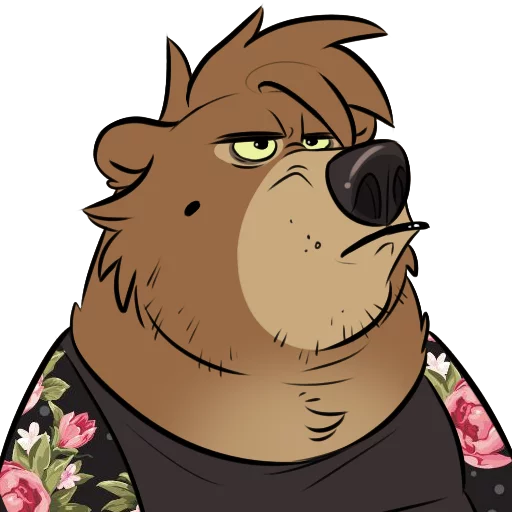 Sticker Dead Bear - 10